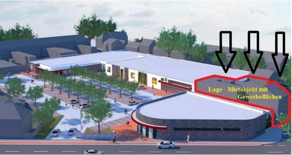 Im 1.OG. GEWERBEFLÄCHEN (vorher SPORTSCHULE) gewesen. zimmer