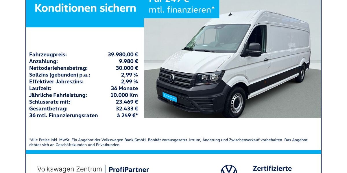 VW Crafter 36.040 km 39.480 &euro; Leverkusen 51379