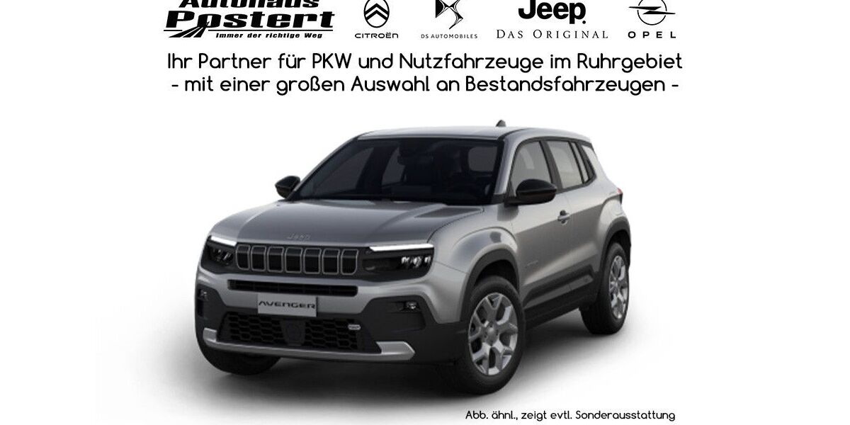 Jeep Avenger 4.000 km 26.890 &euro; Oberhausen 46147