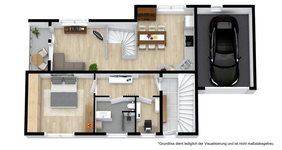 Hochwertige Erdgeschosswohnung mit Garten & beheizbarem Pool 3 zimmer