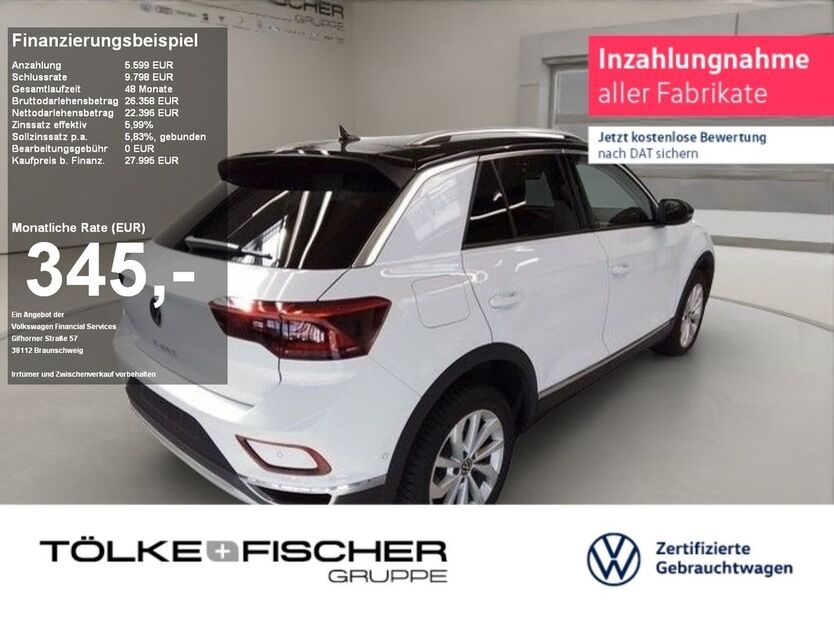 VW T-Roc 8.357 km 26.970 € Krefeld 47805