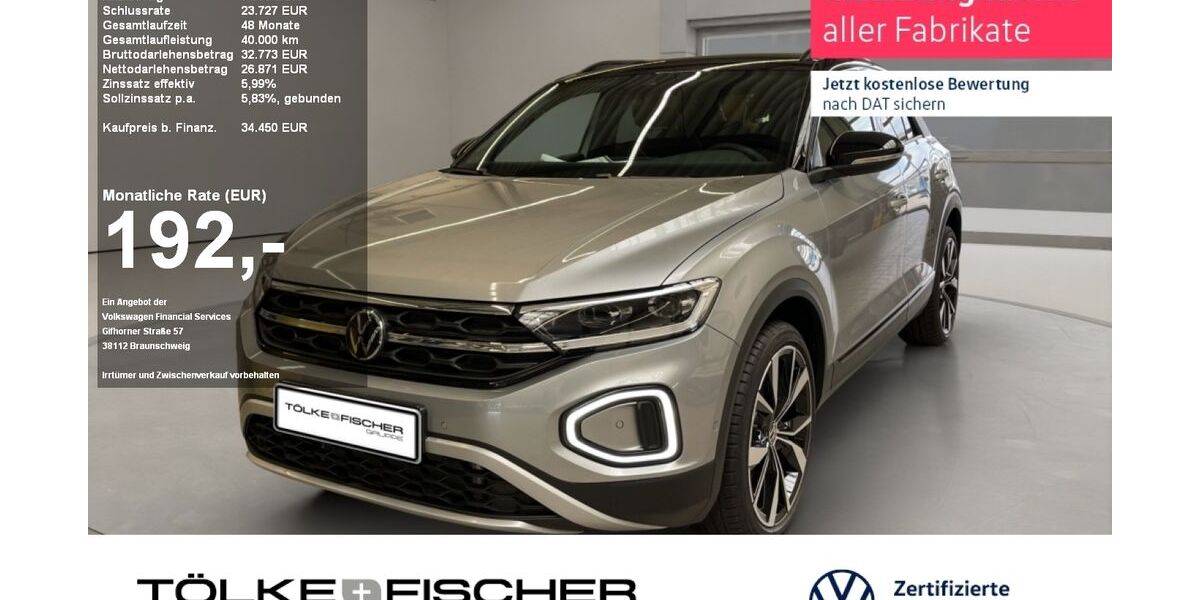 VW T-Roc 4.500 km 33.985 &euro; Krefeld 47805