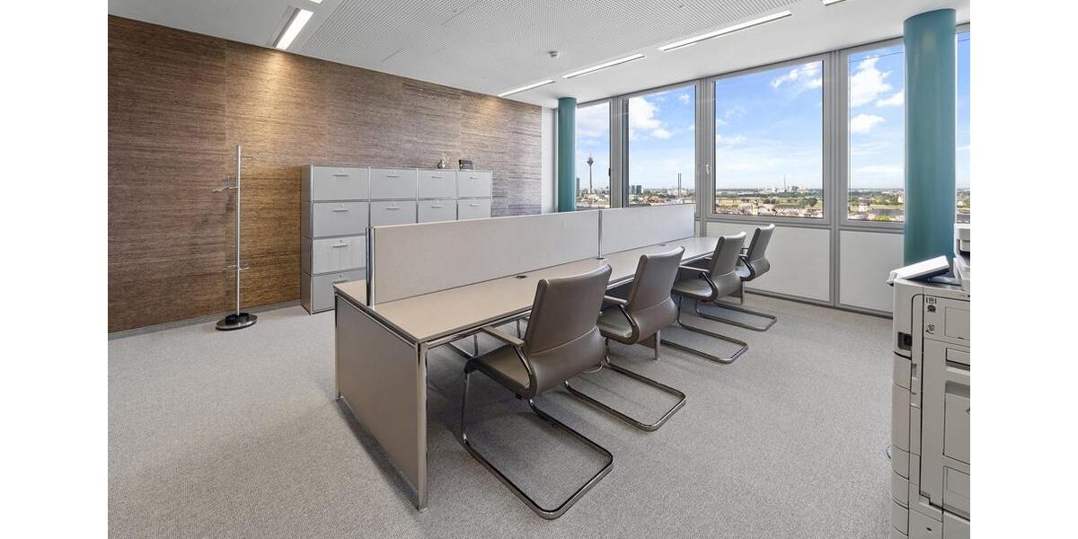 Co-Working Hotdesk während der Geschäftszeiten im Dreischeibenhaus – Königsallee zimmer