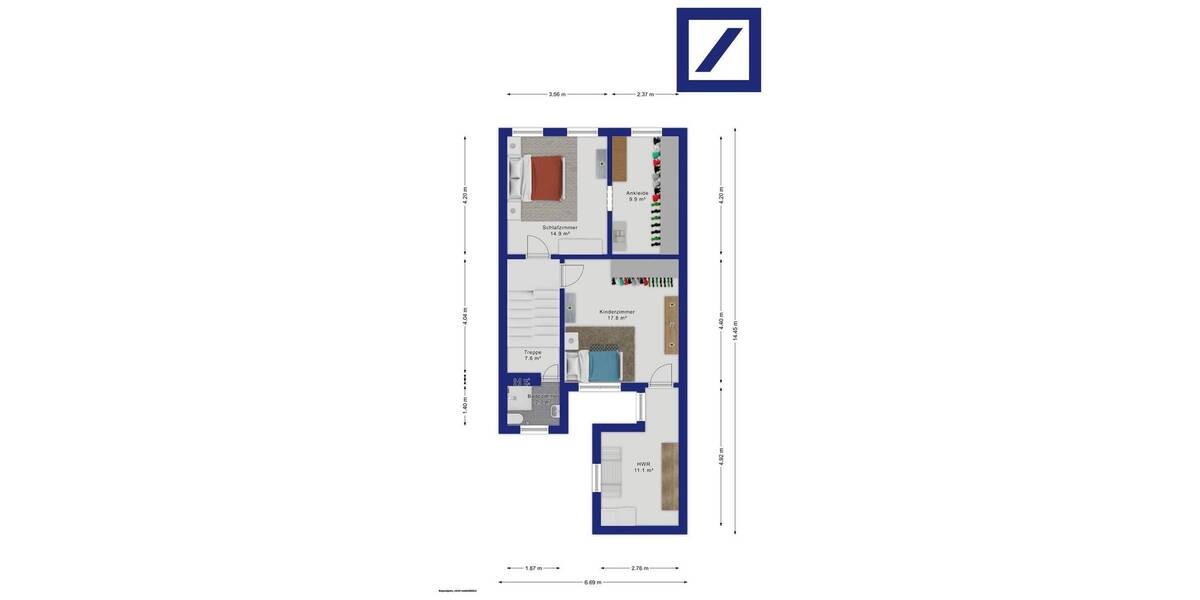 Reihenmittelhaus Mönchengladbach Eicken - 8 Zimmer, 181 m&sup2;, 249.000&euro; | Angebot:26820568