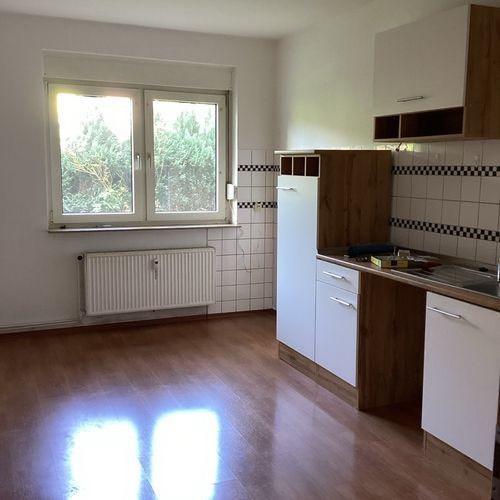 Wohnung mit einen Garten und Garage 3 zimmer