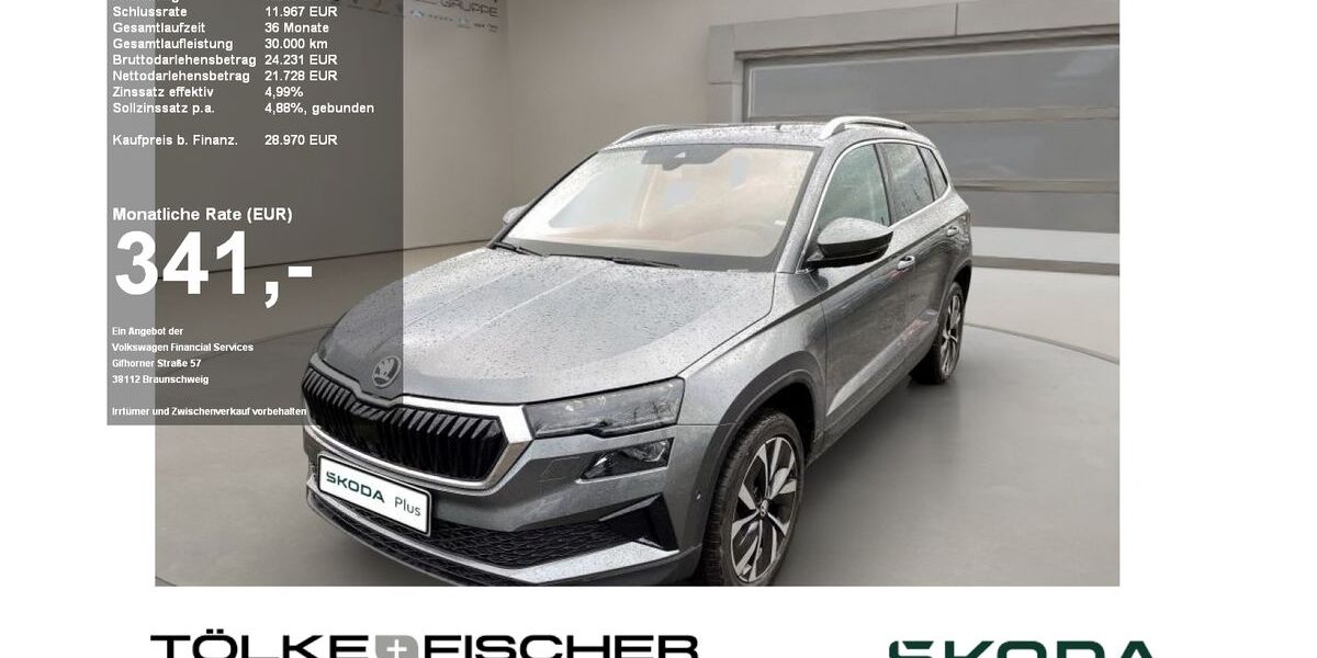 Skoda Karoq 77.069 km 28.969 &euro; Krefeld 47809