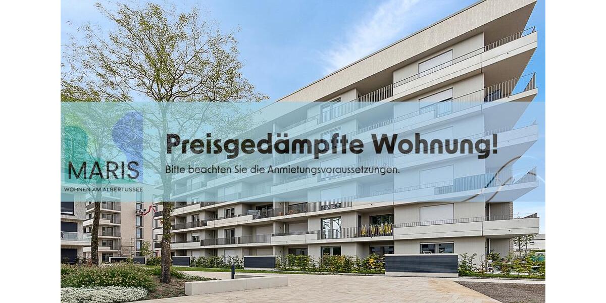 Erstbezug! 3-Zimmer-Wohnung mit großer Terrasse und zwei Bädern (mietpreisgedämpft) 3 zimmer