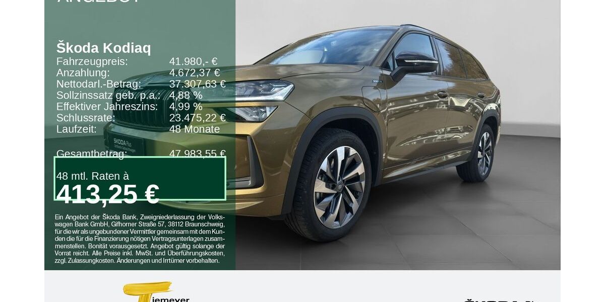 Skoda Kodiaq 6.647 km 41.980 &euro; Remscheid 42857