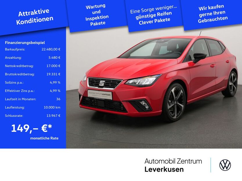 Seat Ibiza 15.893 km 21.880 € Leverkusen 51379