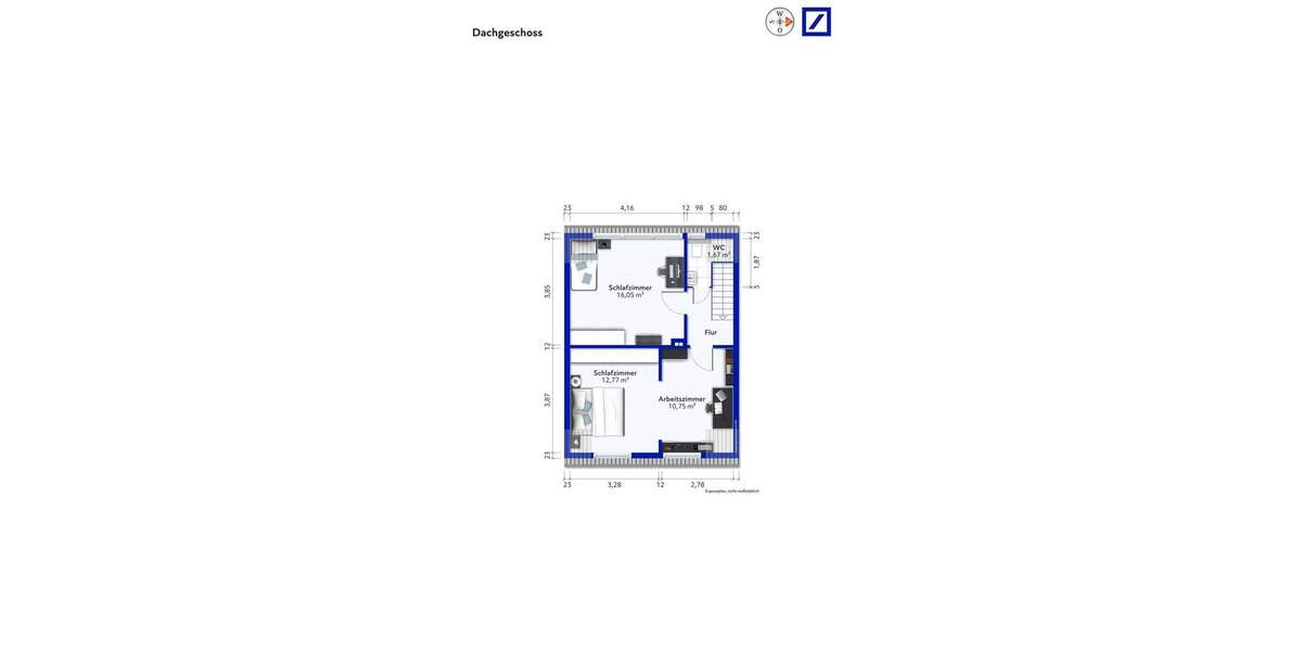 Doppelhaushälfte Düsseldorf Gerresheim - 4 Zimmer, 110 m&sup2;, 550.000&euro; | Angebot:25821790