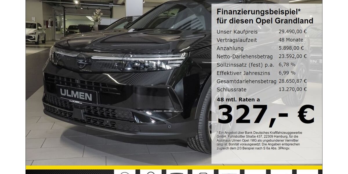 Opel Grandland (X) 5.600 km 29.490 &euro; Düsseldorf 40231