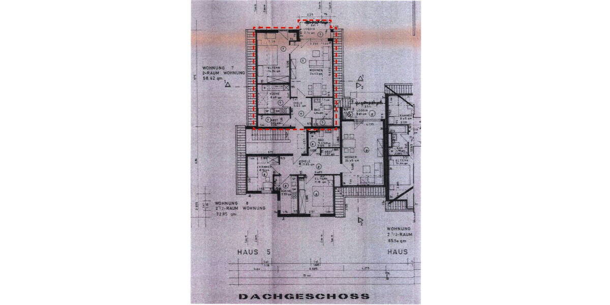 Etagenwohnung Düsseldorf Hellerhof - 2 Zimmer, 58 m&sup2;, 139.900&euro; | Angebot:26819574