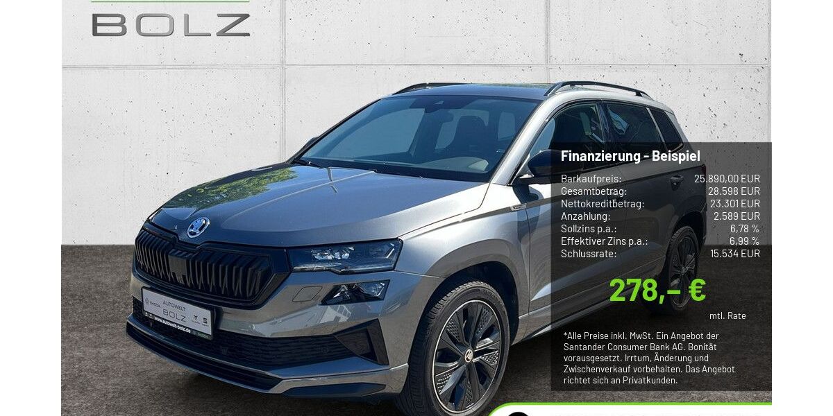 Skoda Karoq 61.007 km 25.490 &euro; Pulheim-Brauweiler 50259