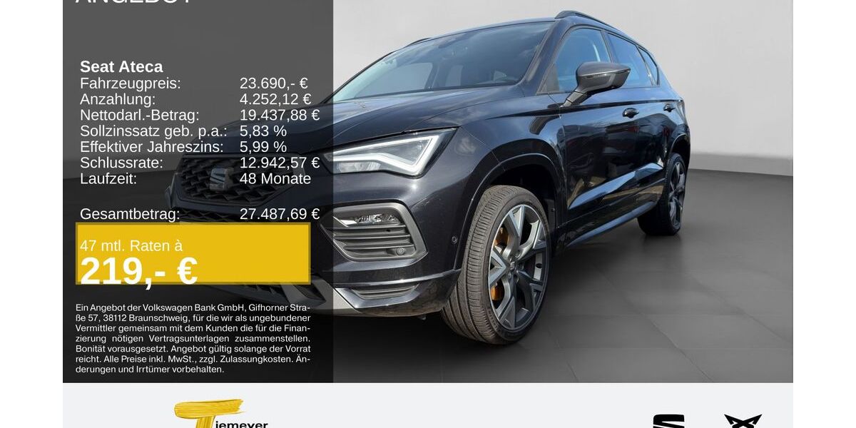 Seat Ateca 85.231 km 22.670 &euro; Duisburg 47059