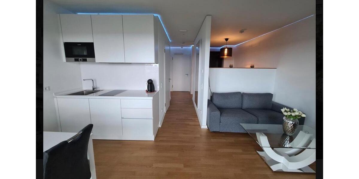 Wohnen auf Zeit - Medienhafen - 14. Etage - [Rheinblick] 1.5 zimmer