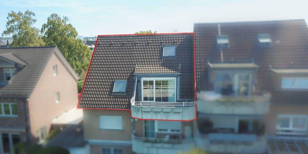Helle Maisonettewohnung mit Dachterrasse und ca. 17m² Bonusfläche 3 zimmer