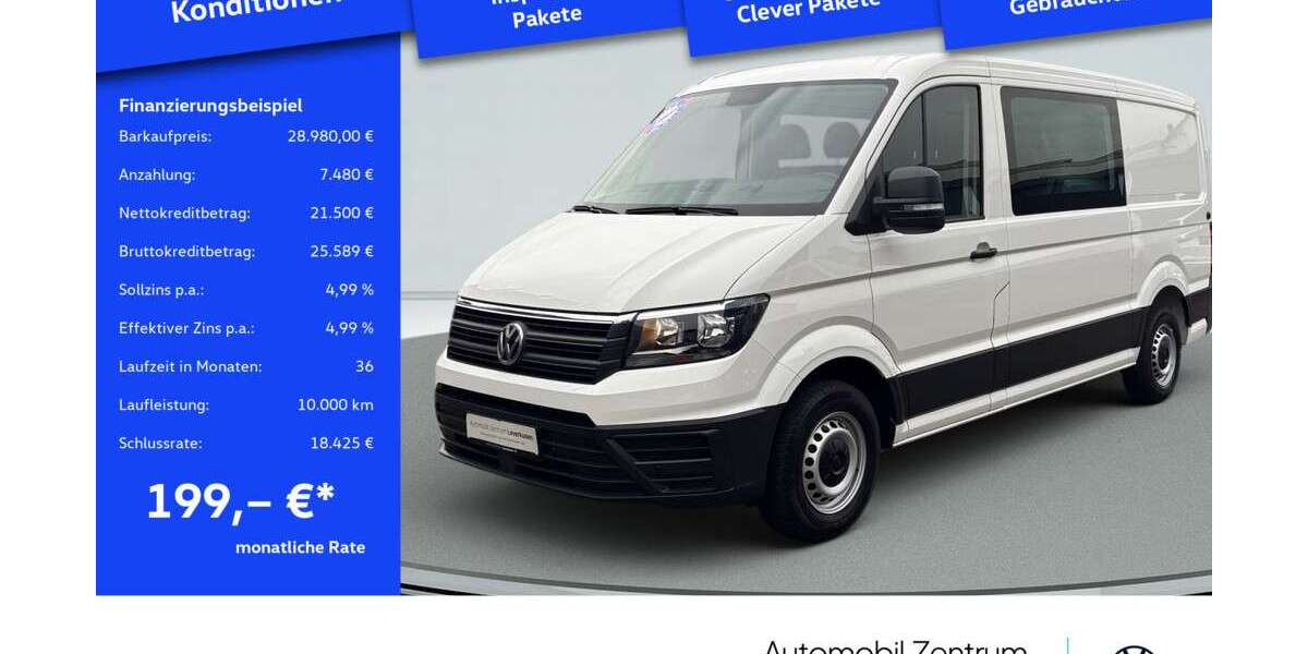 VW Crafter 28.547 km 28.980 &euro; Leverkusen 51379