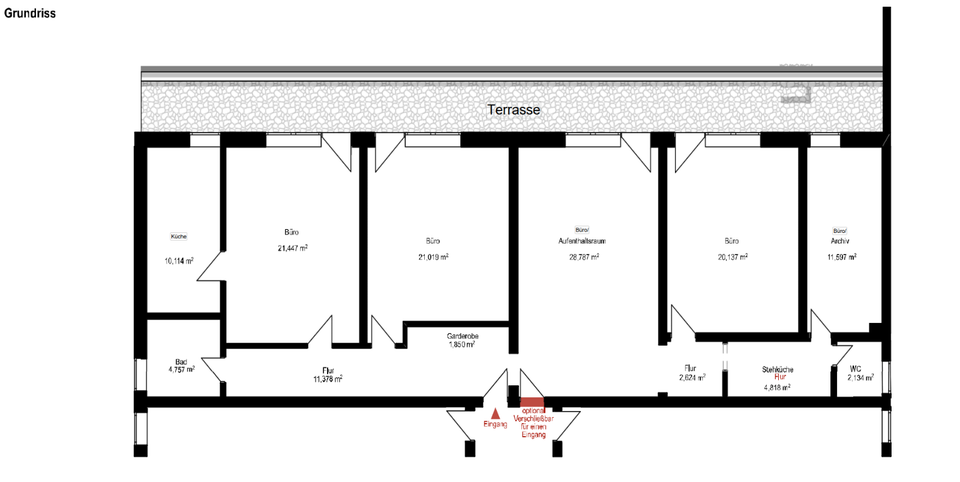 Attraktive Souterrainfläche – Ideal für Büro oder Praxis zimmer