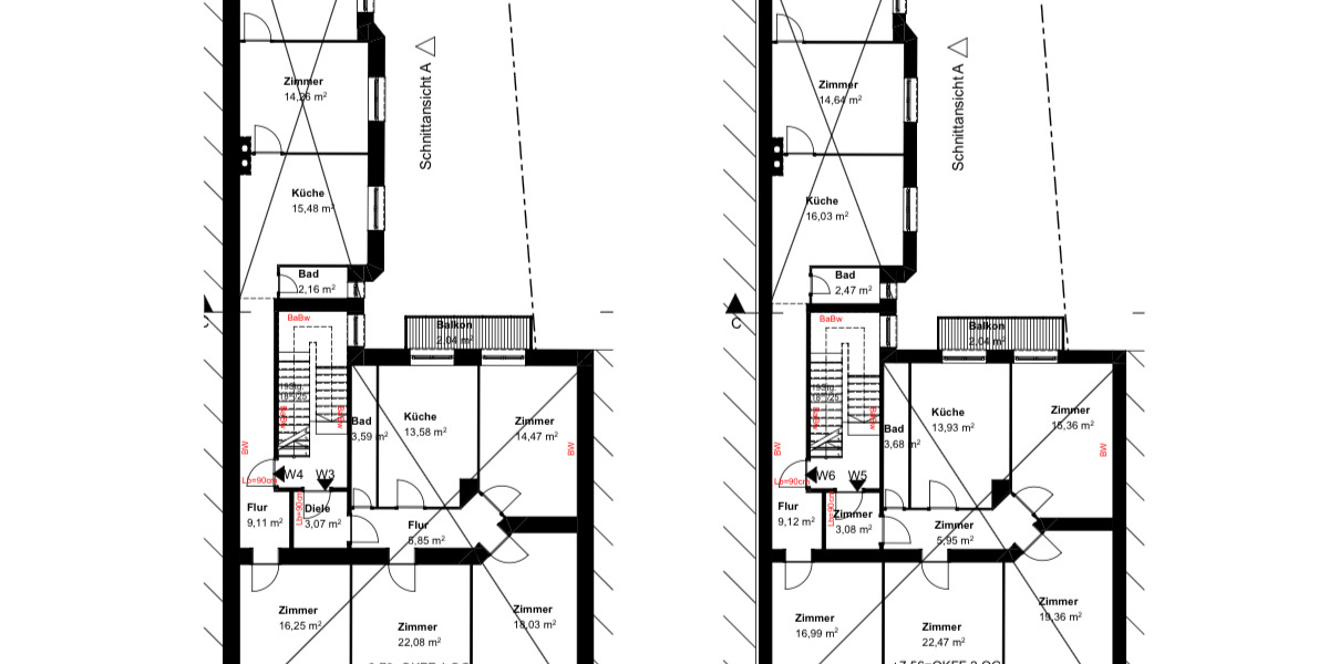 Mehrfamilienhaus, Wohnhaus Düsseldorf Friedrichstadt - 2 Zimmer, 2.179.000&euro; | Angebot:25928931