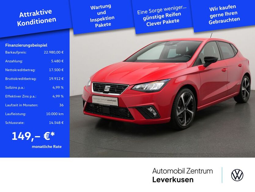 Seat Ibiza 17.754 km 22.180 € Leverkusen 51379