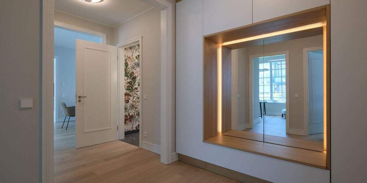 Exklusive Wohnung im ruhigen Hinterhof in bester Lage der Carlstadt 5 zimmer