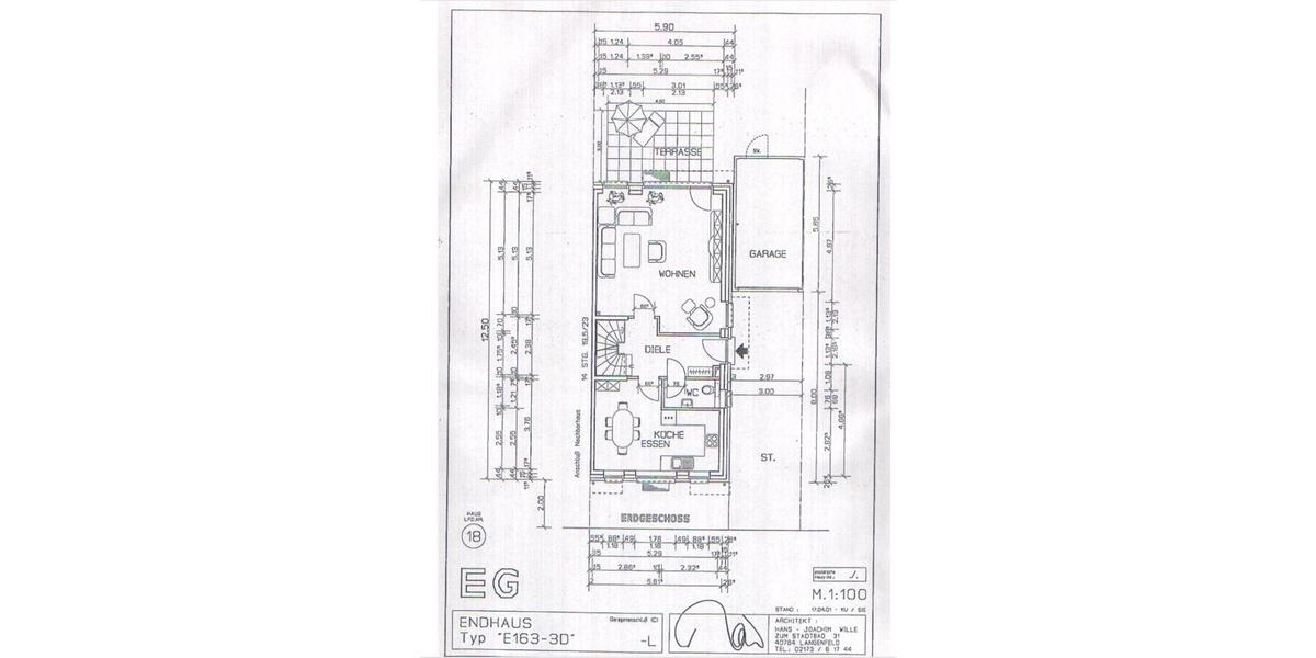 Doppelhaushälfte Langenfeld (Rheinland) - 4 Zimmer, 140 m&sup2;, 648.000&euro; | Angebot:26823898