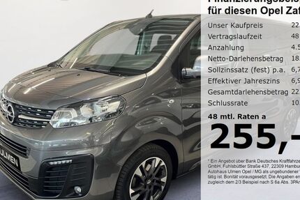 Opel Zafira Life 126.975 km 22.980 &euro; Düsseldorf 40231