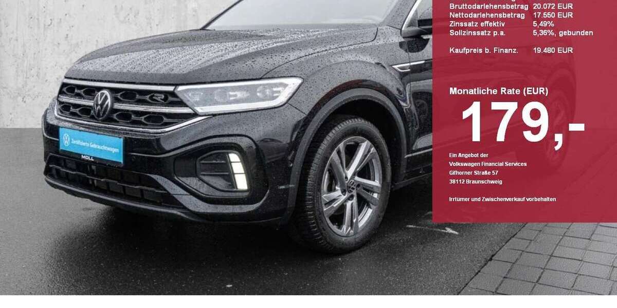 VW T-Roc 44.810 km 19.480 &euro; Düsseldorf 40549