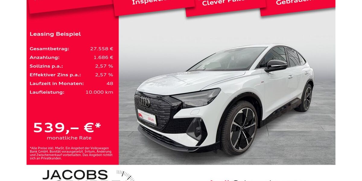 Audi Q4 e-tron 8.725 km 54.980 &euro; Mönchengladbach 41066