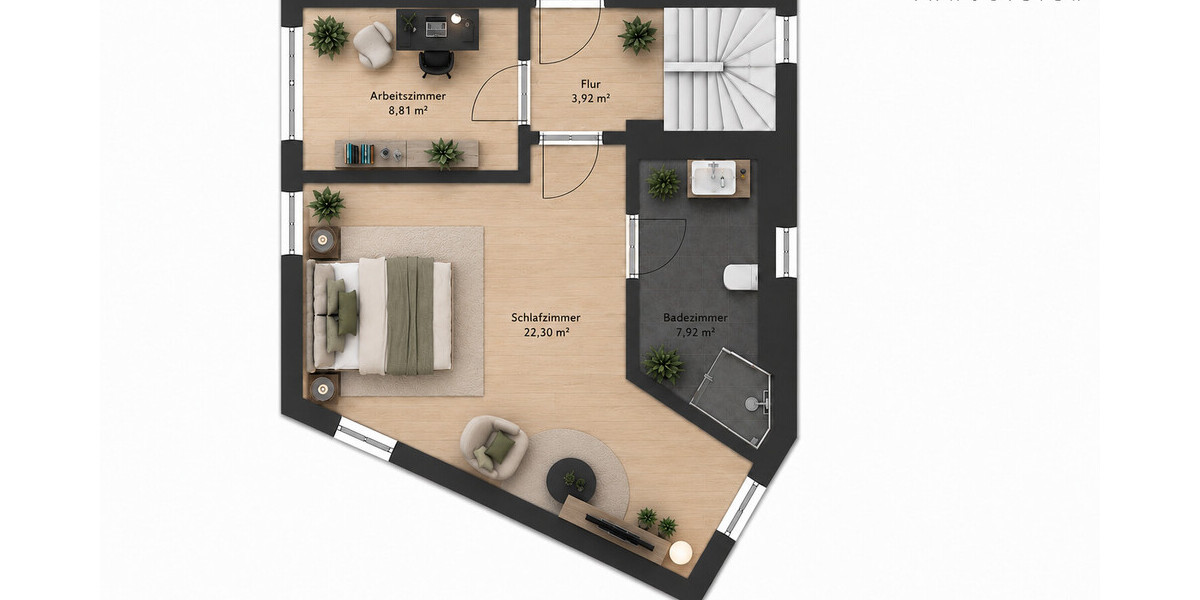 Provisionsfrei!!! Haus-im-Haus-Konzept Exklusive Maisonettewohnung mit 15 m² Dachterrasse Erstbezug in Bilk - Maisonettenwohnung Düsseldorf Stadtbezirk 3 | Angebot:27103474