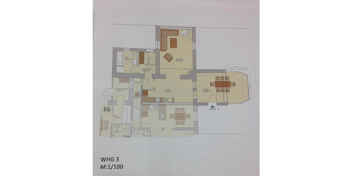 2 Zimmer KDB. Wohnung 94,5 m² mit Wintergarten 2 zimmer