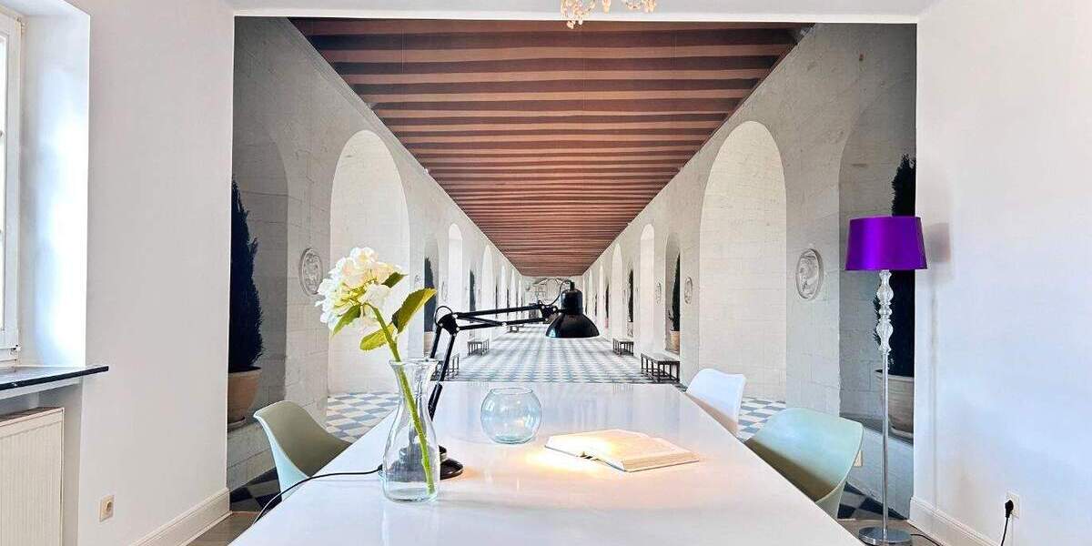 Wohnen und Arbeiten in einem Haus: 120 qm Wohnen, 30 qm Büro, Terrasse zimmer