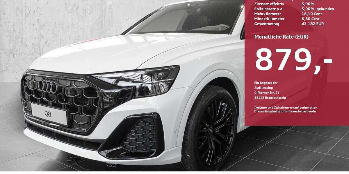 Audi Q8 10.000 km 94.990 &euro; Düsseldorf 40549