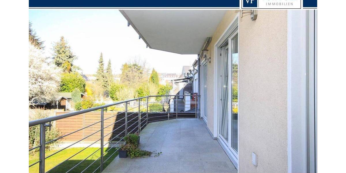 Großzügige Erdgeschosswohnung mit großem Balkon in ruhiger Lage 2 zimmer