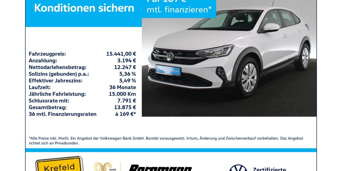 VW Taigo 62.843 km 15.441 &euro; Krefeld 47803