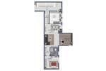 Etagenwohnung Langenfeld (Rheinland) / Immigrath Immigrath - 2 Zimmer, 74 m&sup2;, 289.000&euro; | Angebot:25689670