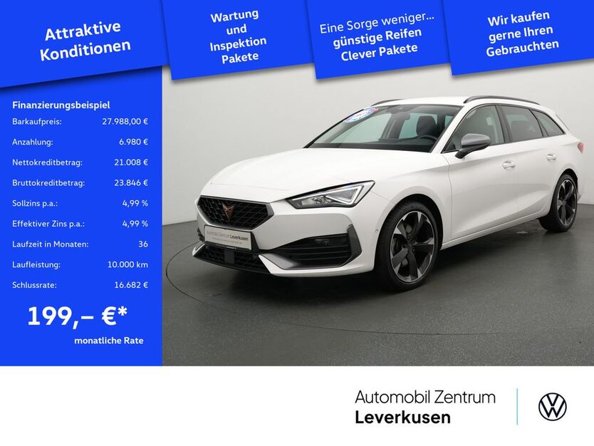 Cupra Leon 50.619 km 27.988 € Leverkusen 51379