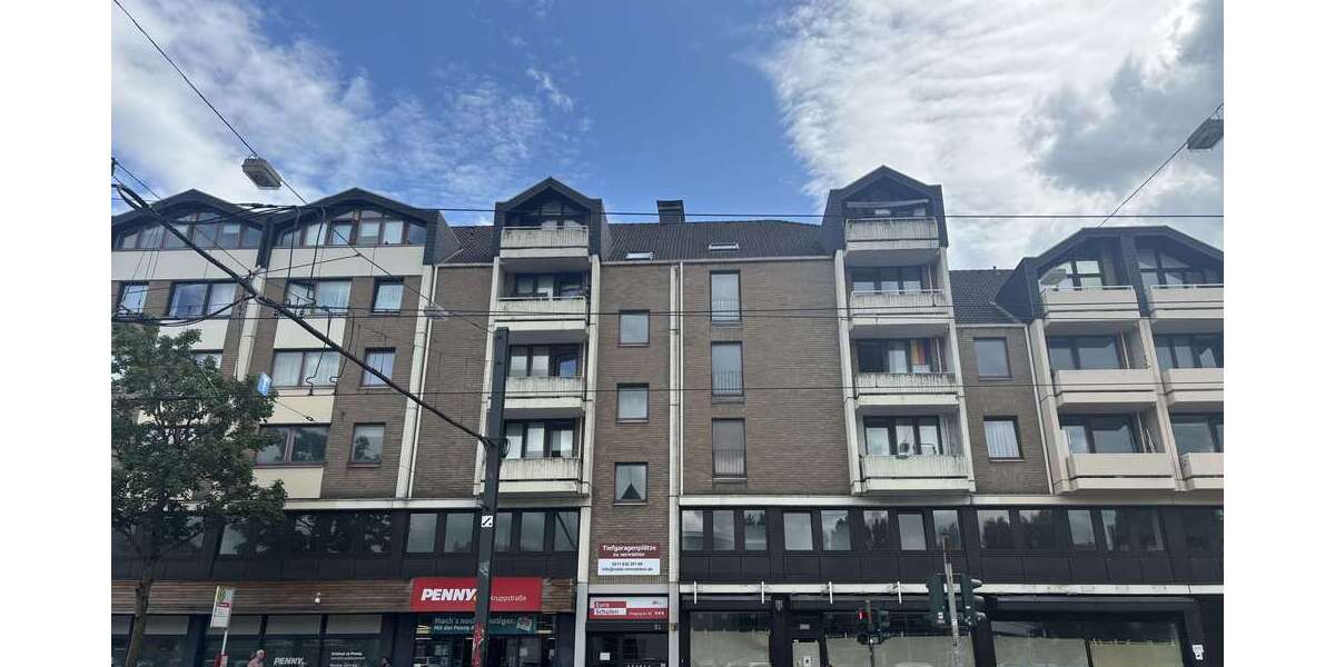 Etagenwohnung Düsseldorf Oberbilk - 2 Zimmer, 51 m&sup2;, 199.000&euro; | Angebot:27109277