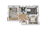 Etagenwohnung Neuss - 2 Zimmer, 56 m&sup2;, 950&euro; | Angebot:26432887
