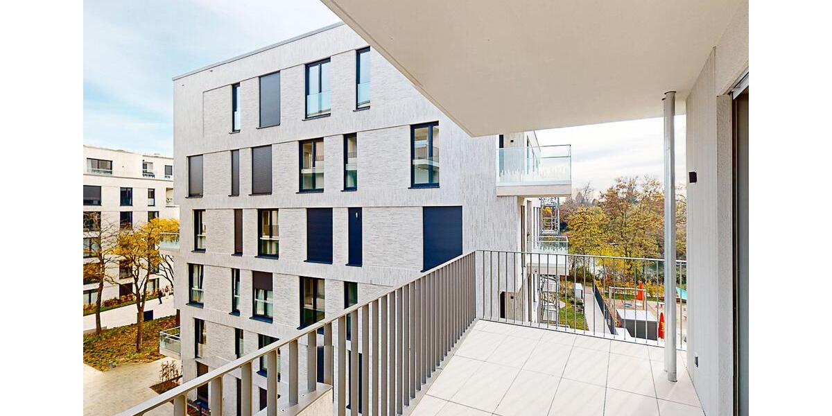 ERSTBEZUG! Hochwertige 4-Zimmer-Wohnung mit Balkon und zwei Bädern (mietpreisgedämpft) 4 zimmer