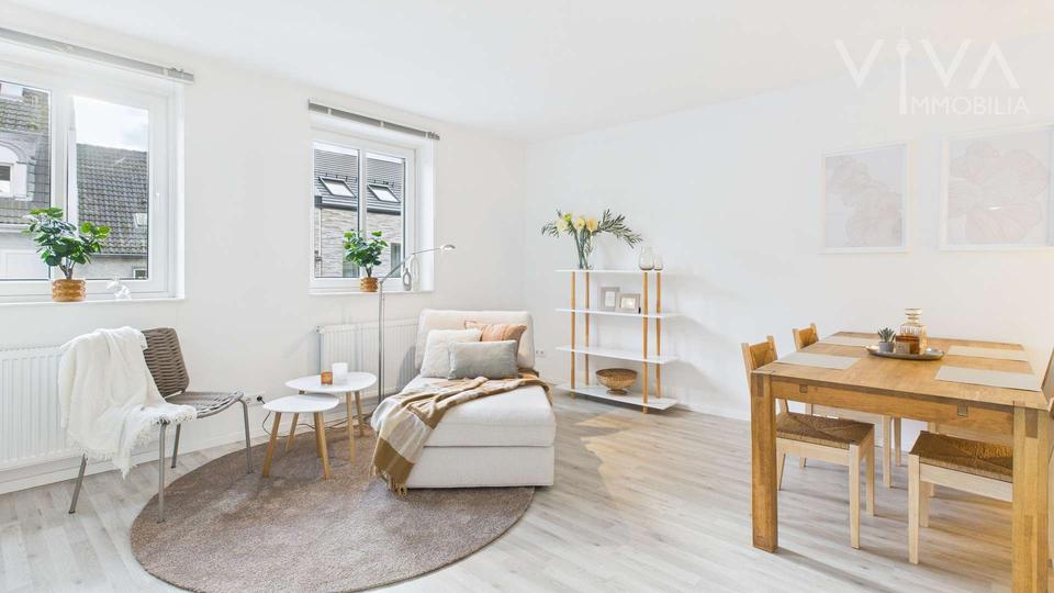 URBAN & COZY! Möblierte 2-Zimmer-Wohnung mit Einbauküche und Loggia 2 zimmer