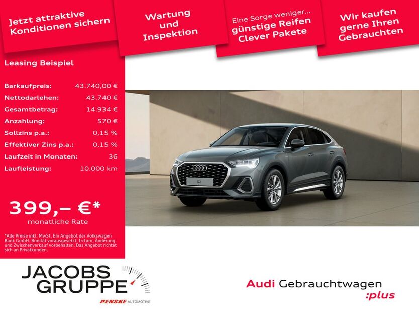 Audi Q3 7.813 km 42.420 € Bergheim 50126