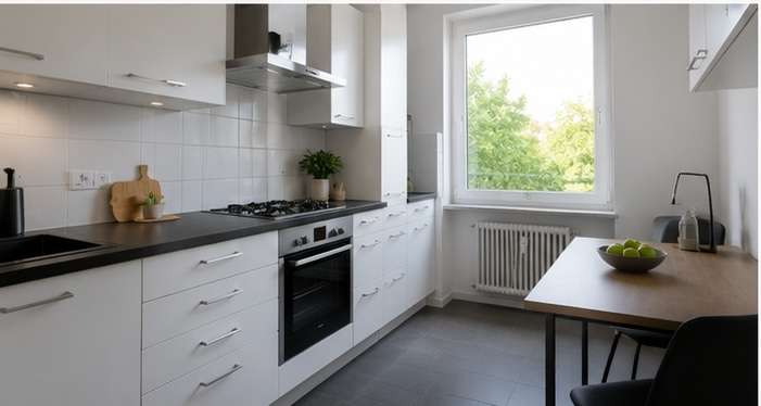 Etagenwohnung Düsseldorf Lörick - 3 Zimmer, 66 m&sup2;, 300.000&euro; | Angebot:26972838