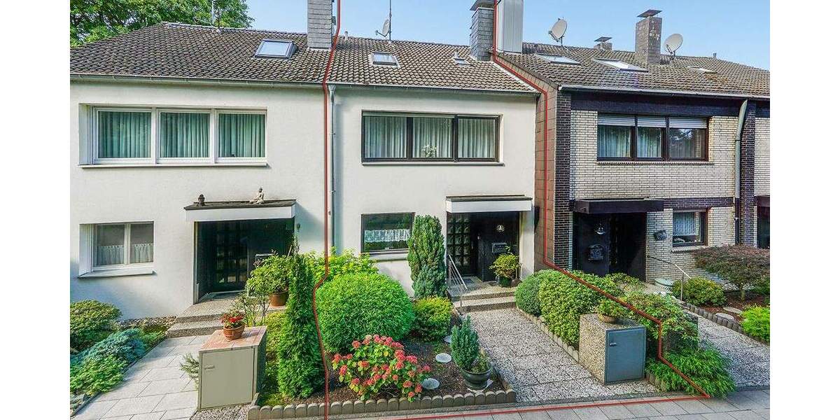 Reihenmittelhaus Düsseldorf Hubbelrath - 5 Zimmer, 124 m&sup2;, 559.000&euro; | Angebot:25744332