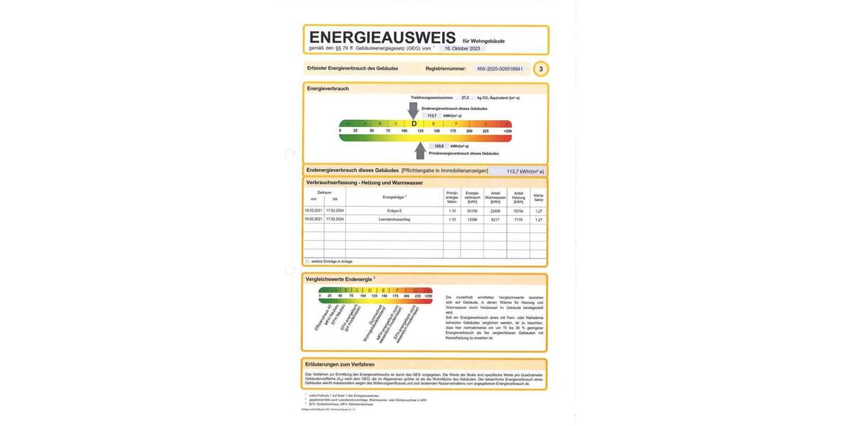 Etagenwohnung Mönchengladbach Odenkirchen - 2 Zimmer, 45 m&sup2;, 440&euro; | Angebot:25820781