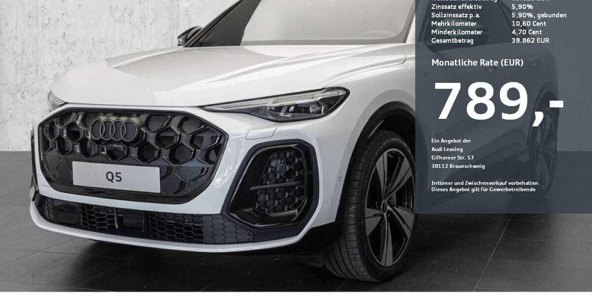 Audi Q5 10.000 km 78.990 &euro; Düsseldorf 40549