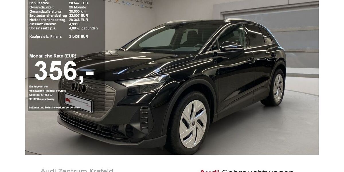 Audi Q4 e-tron 27.224 km 31.247 &euro; Krefeld 47805
