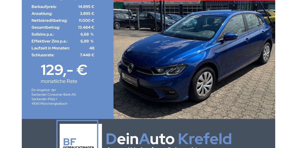 VW Polo 38.245 km 14.788 &euro; Krefeld 47805