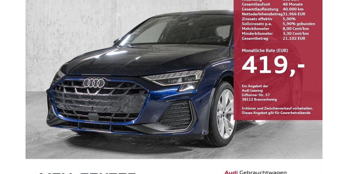 Audi A3 4.000 km 34.990 &euro; Düsseldorf 40549