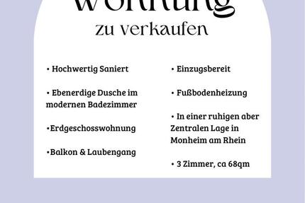 Eigentumswohnung zu verkaufen
